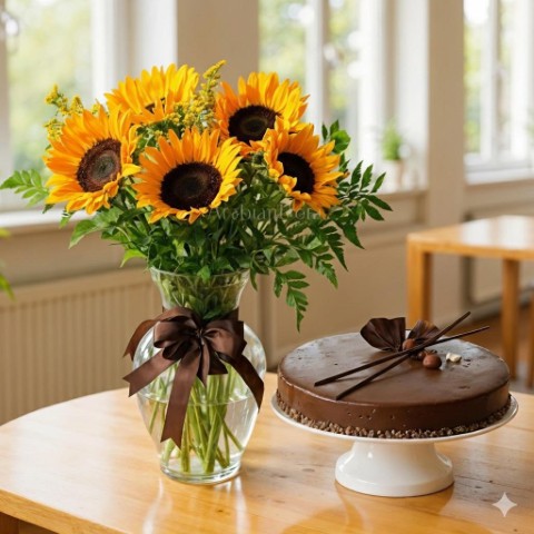 🌻 Sunshine & Chocolate Indulgence Bundle